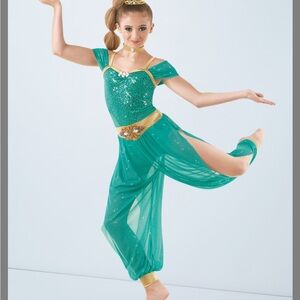 Weissman “genie in a bottle” dance costume